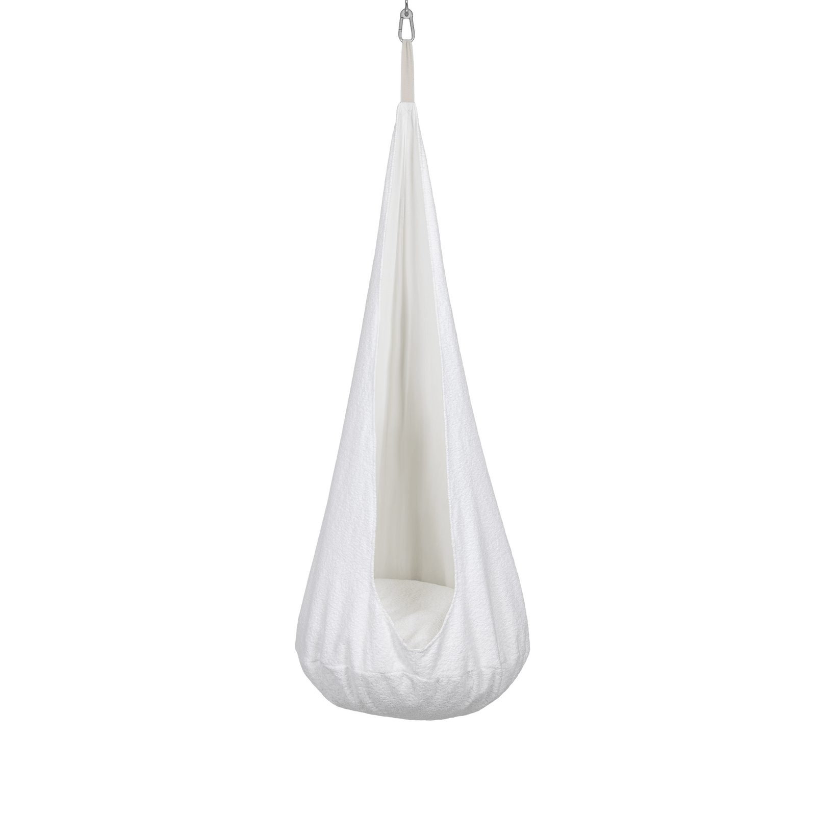 MeowBaby cocon hangschommel voor kinderen Boucle