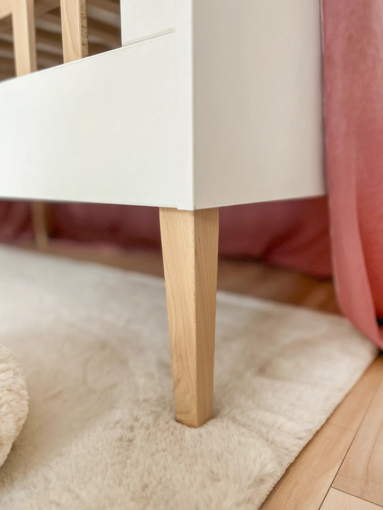 ATB ILA Babybett 120 × 60 cm – Weiß – weitere Produktansicht 5