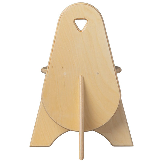 Van Dijk Toys houten Stoel Apollo voor Kleuters - Naturel ( kinderopvang kwaliteit)