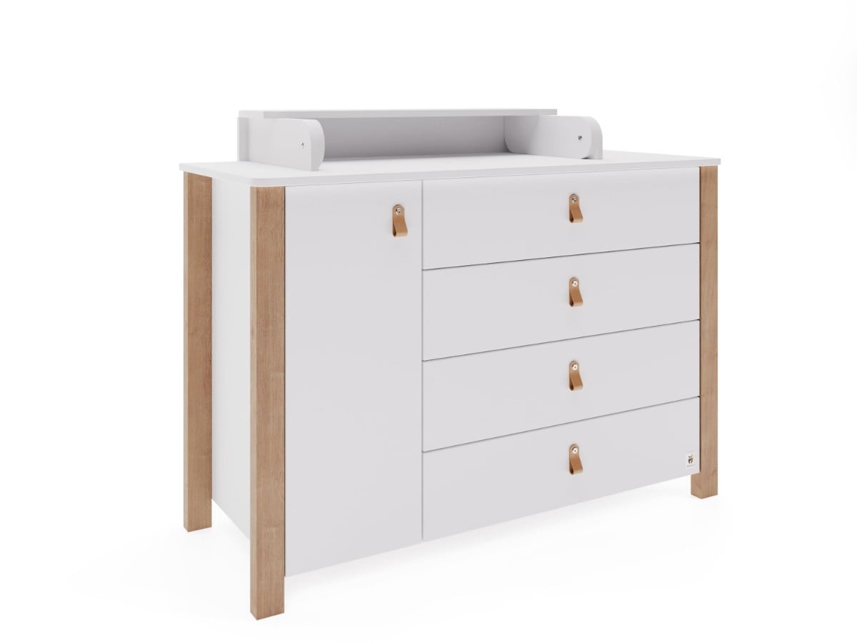 YappyÉtude Wickelkommode II – 120 cm – zusätzliches Produktfoto Weiß