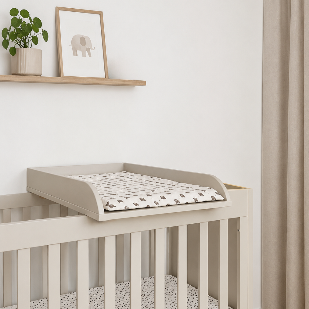 ATB Wickelaufsatz für Babybetten – Kaschmir – weitere Produktansicht 3