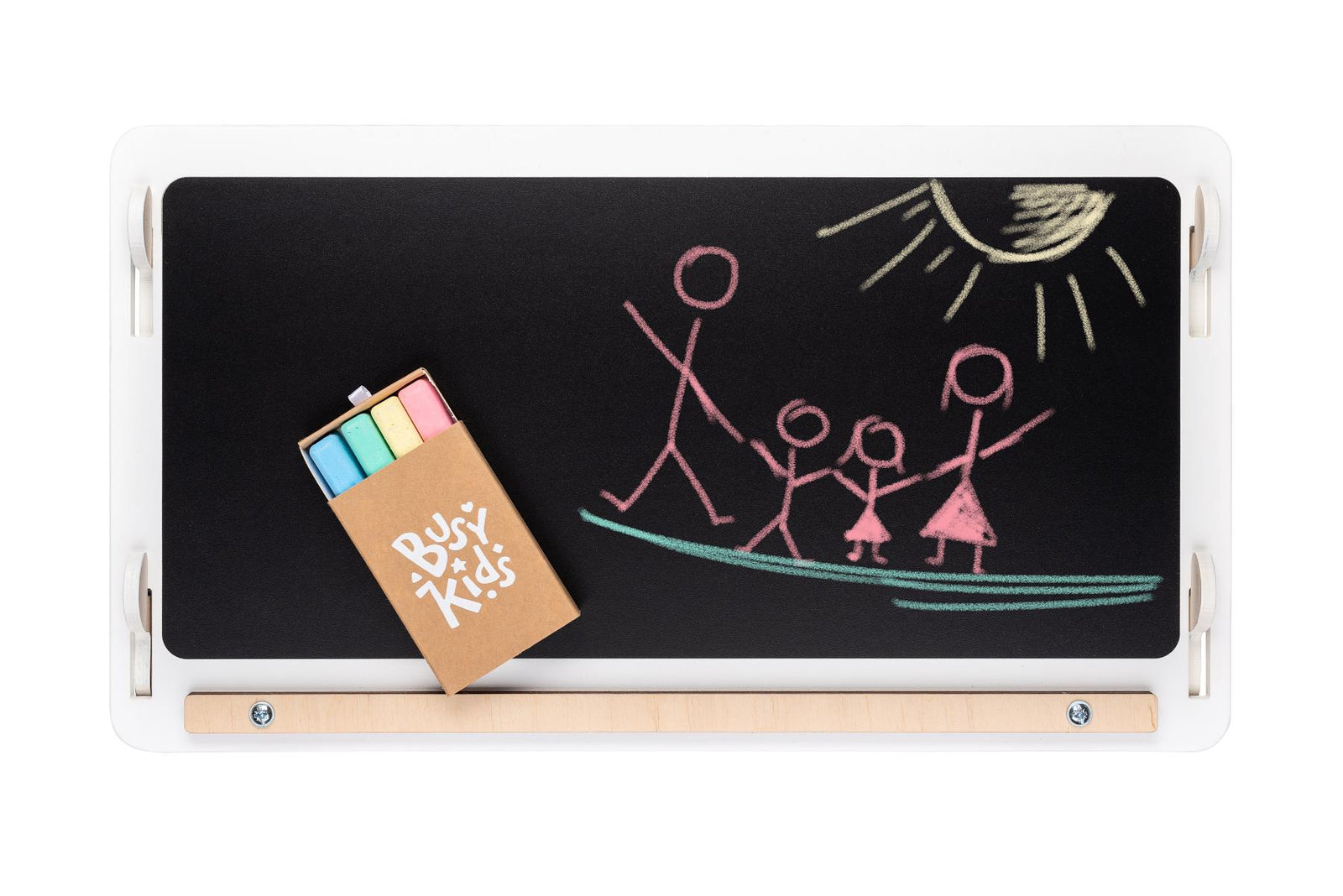 BusyKids Busy Board speelhuisje – wit/pastel, limited edition