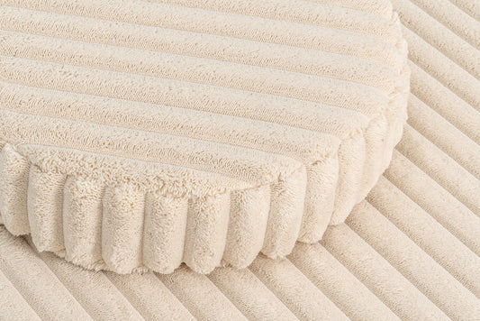 Shappy Play Sofa Pure Corduroy Waffle Cream Beige