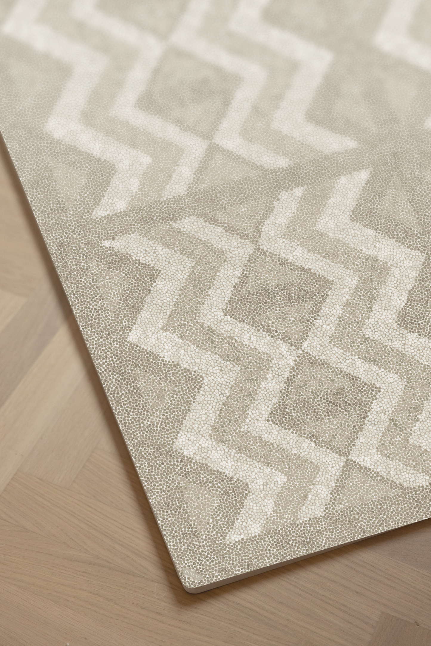 Kilim Spielmatte aus Schaumstoff – Federgrau