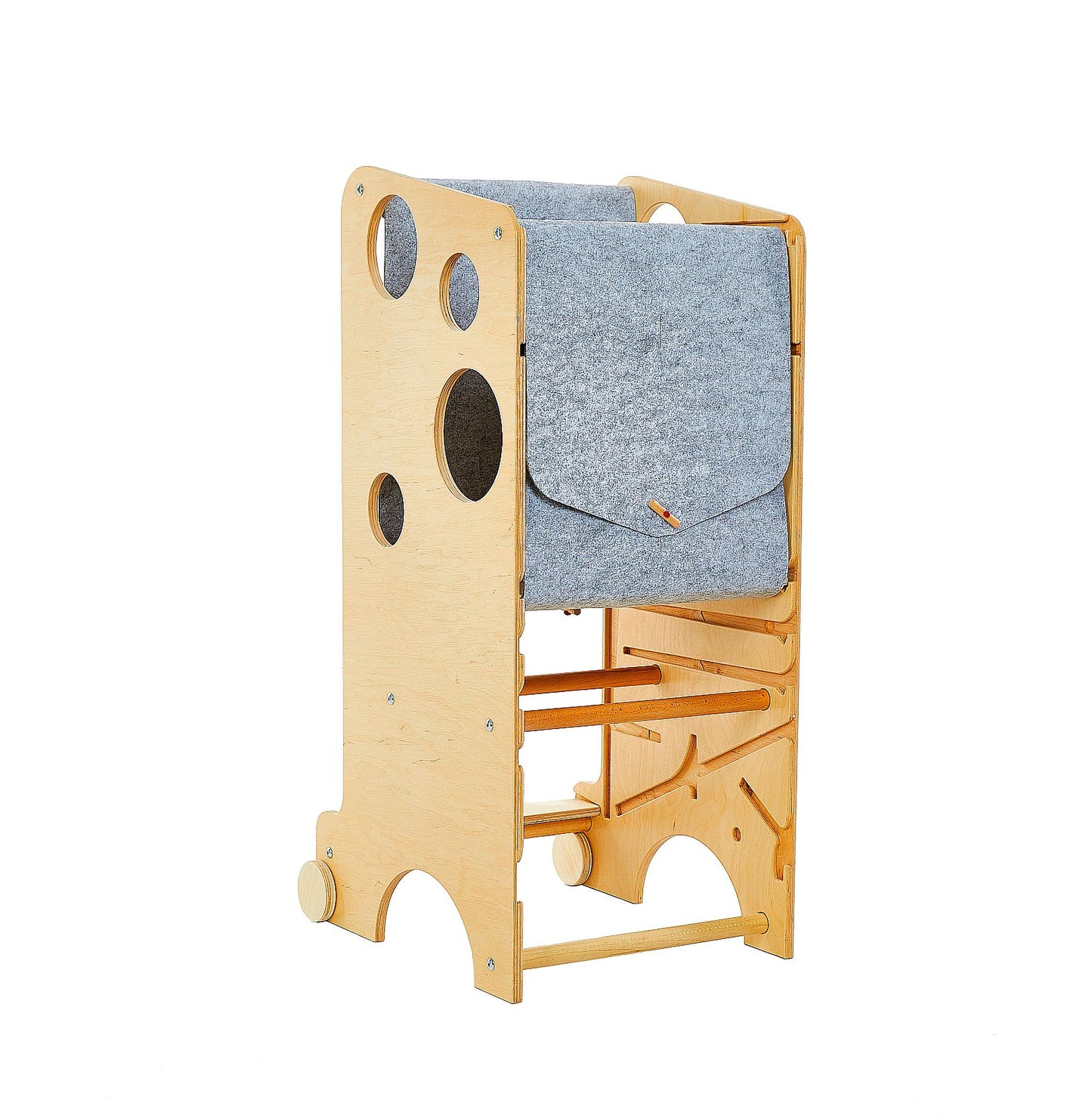 Filzumhüllung – Leeas Turm-Accessoire