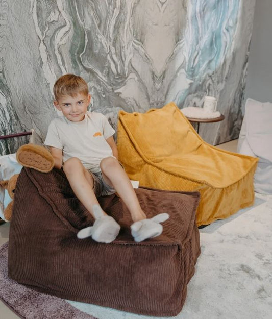 YappyHug beanbag - chocolate brown