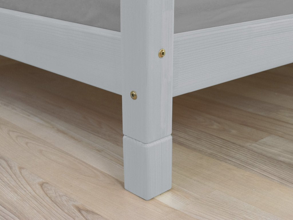 Houten poten kinderbed Tery en Lucky - bedverhoger