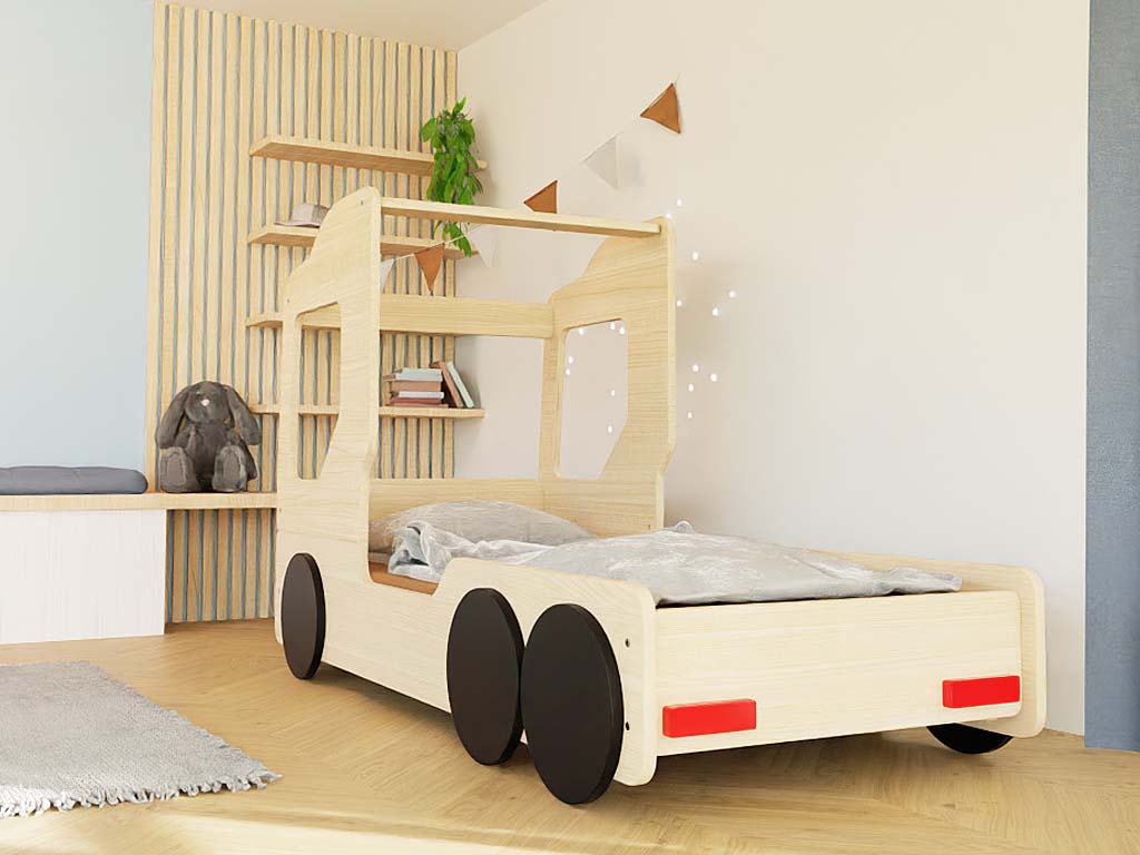 Autobed Trucky - vrachtwagen kinderbed -