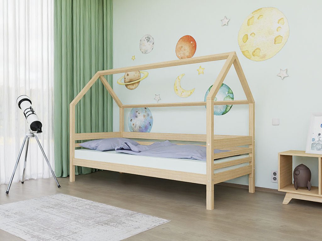 Benlemi Hausbett TULY — Seitendach mit offenem Einstieg, Produktfoto