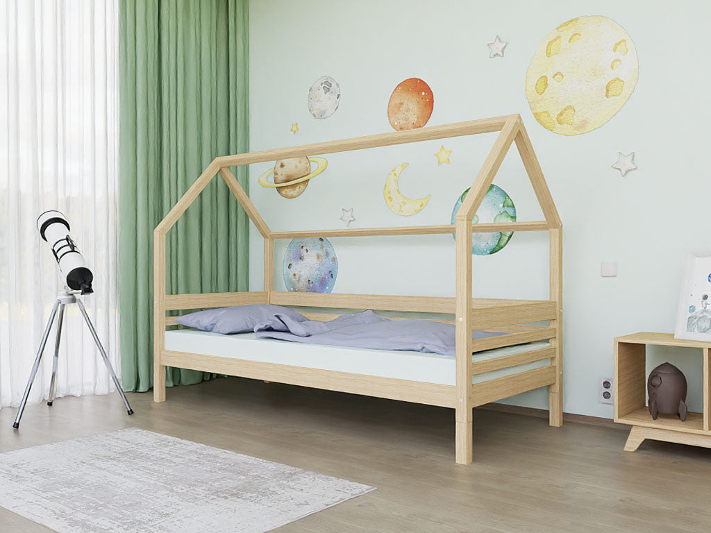 Benlemi Huisbed TULY — zijdak met open instap productfoto