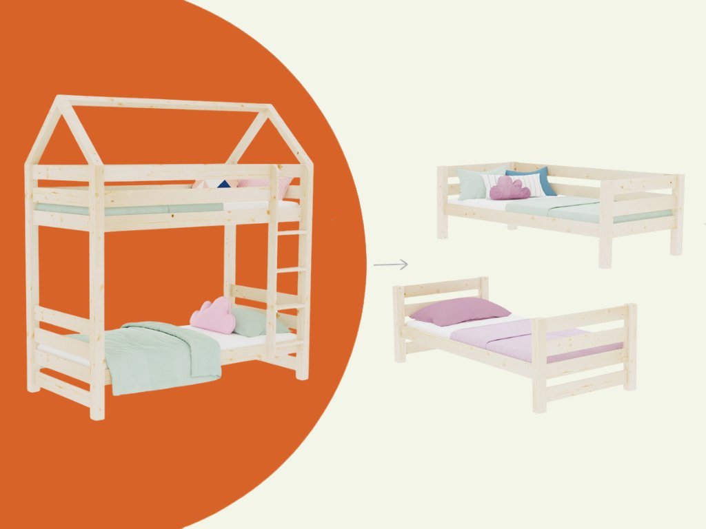 Huisbed Alpy stapelbed -