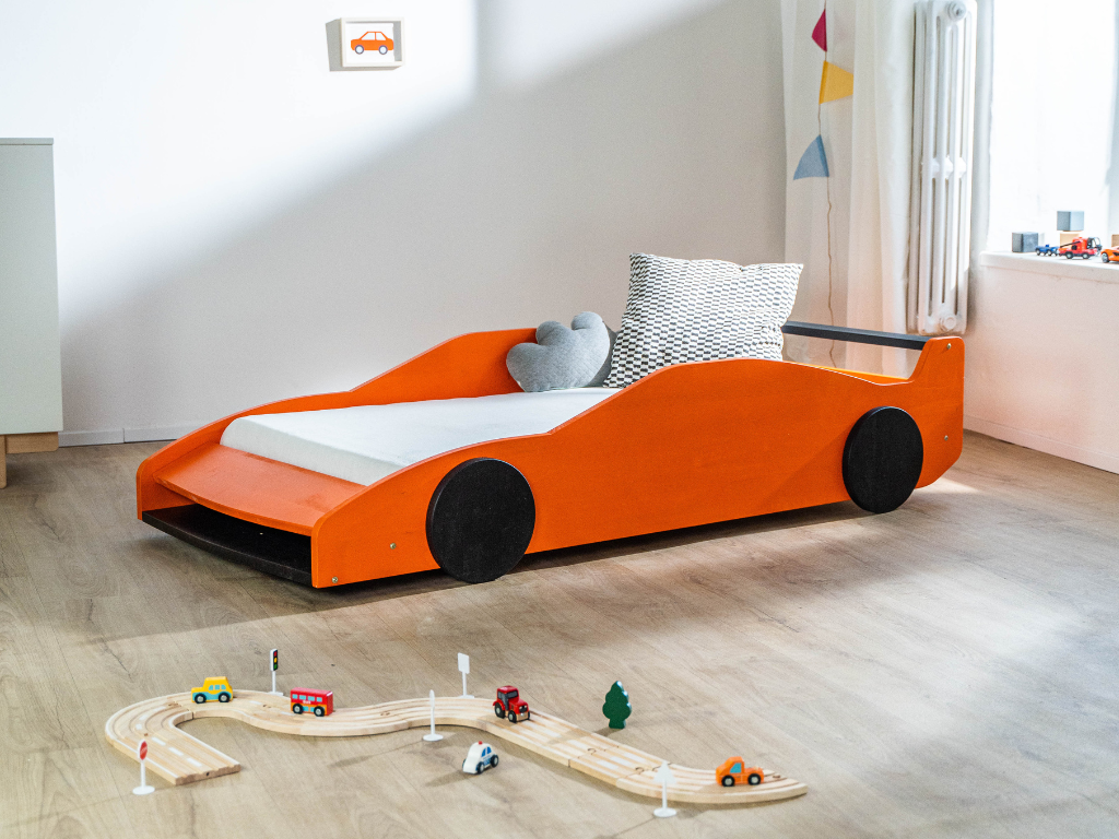Benlemi Autobed F40 — sportwagen 80×160 productfoto