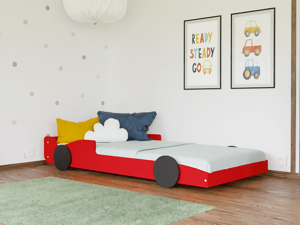 Benlemi SPEEDY formule-autobed in rood