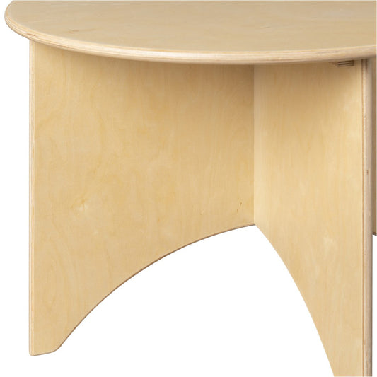Kindertafel Apollo – Ronde houten kleutertafel Ø 75 cm