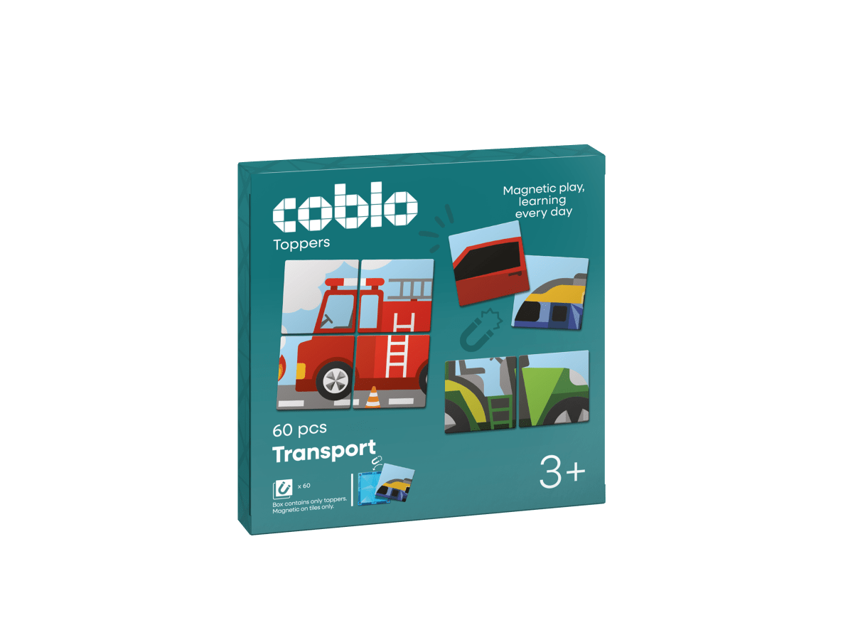 Coblo Toppers Transport – 60 Stück, Verpackung