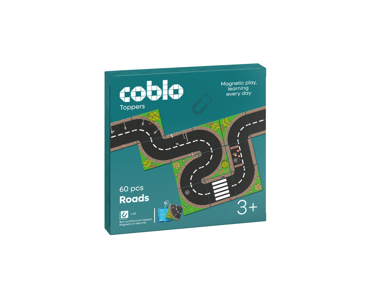 Coblo Toppers Straßen – 60 Stück, Verpackung