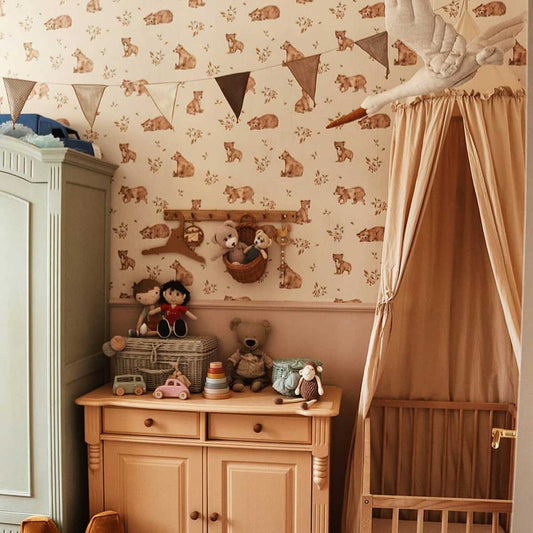 Dekornik Little Bears kinderbehang