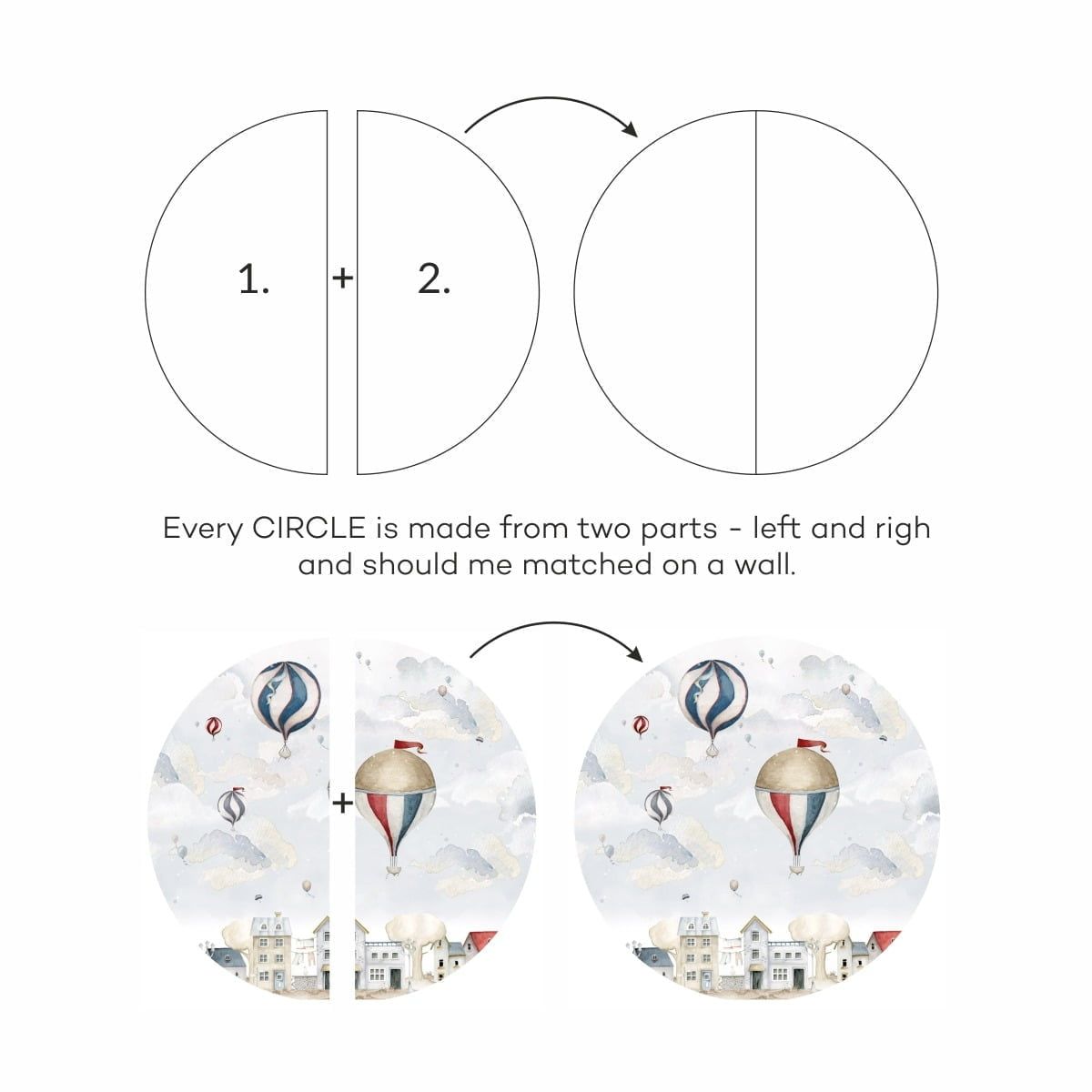 Balloons In A Circle -