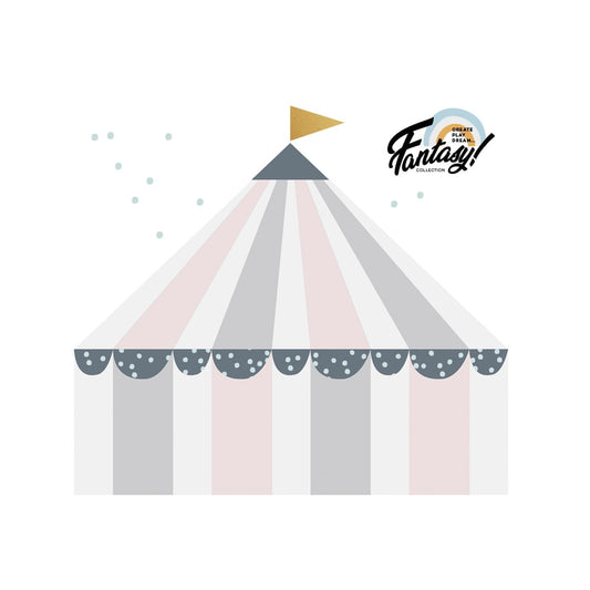 Circus Pastel Wallsticker -