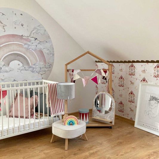 Rainbow In A Circle For Boys -