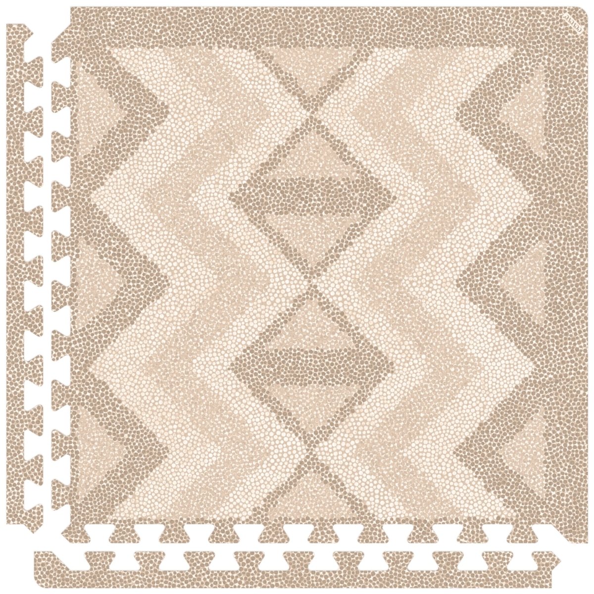 Eeveve speelmat Kilim Sand in de kinderkamer, bruikbaar vanaf de geboorte