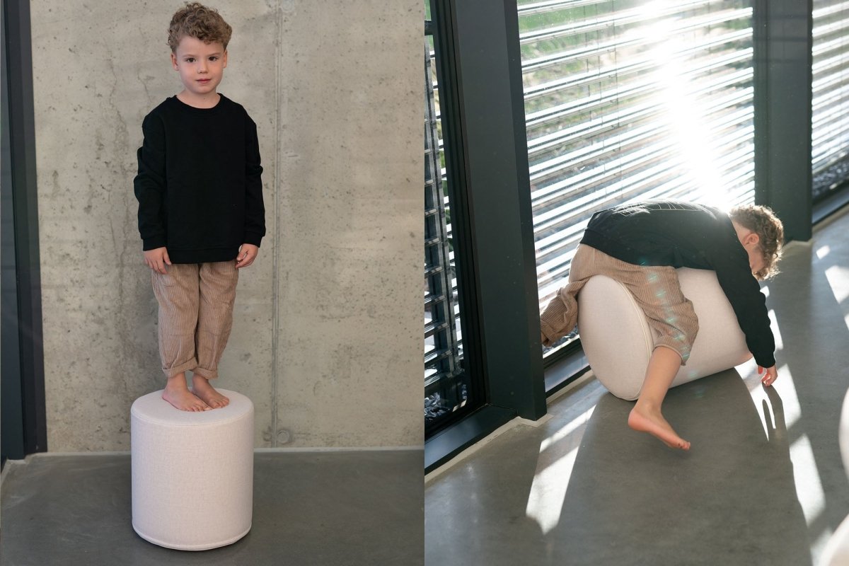 Shappy Poef Original in Navy Blue