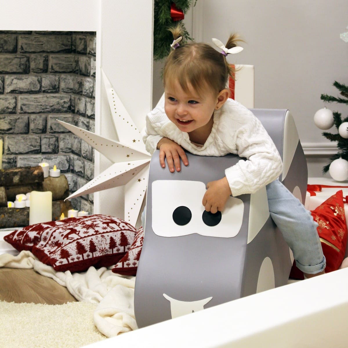 IGLU Soft Play Car zachte schommelauto