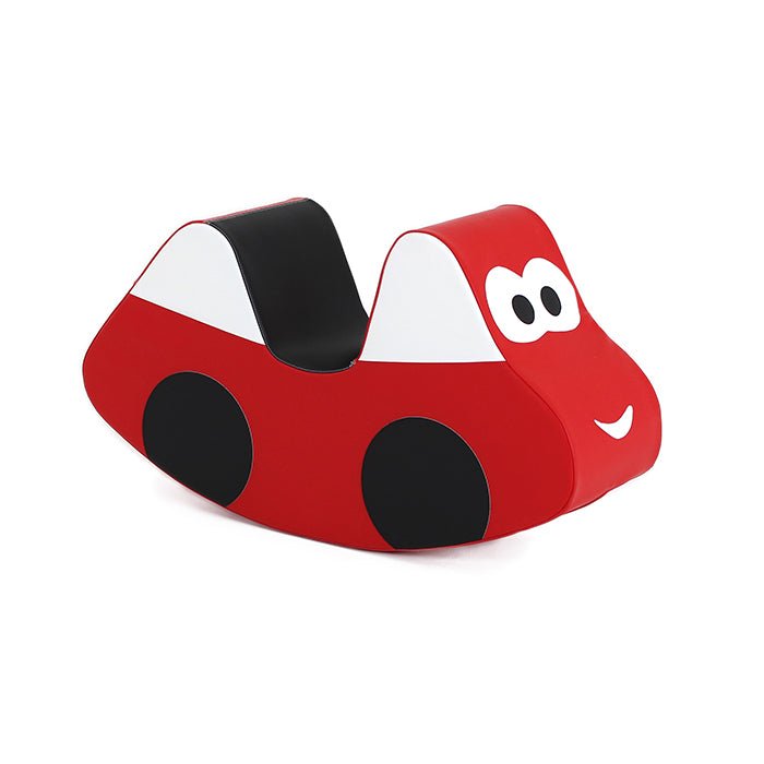 IGLU Soft Play Car schommelauto – rood