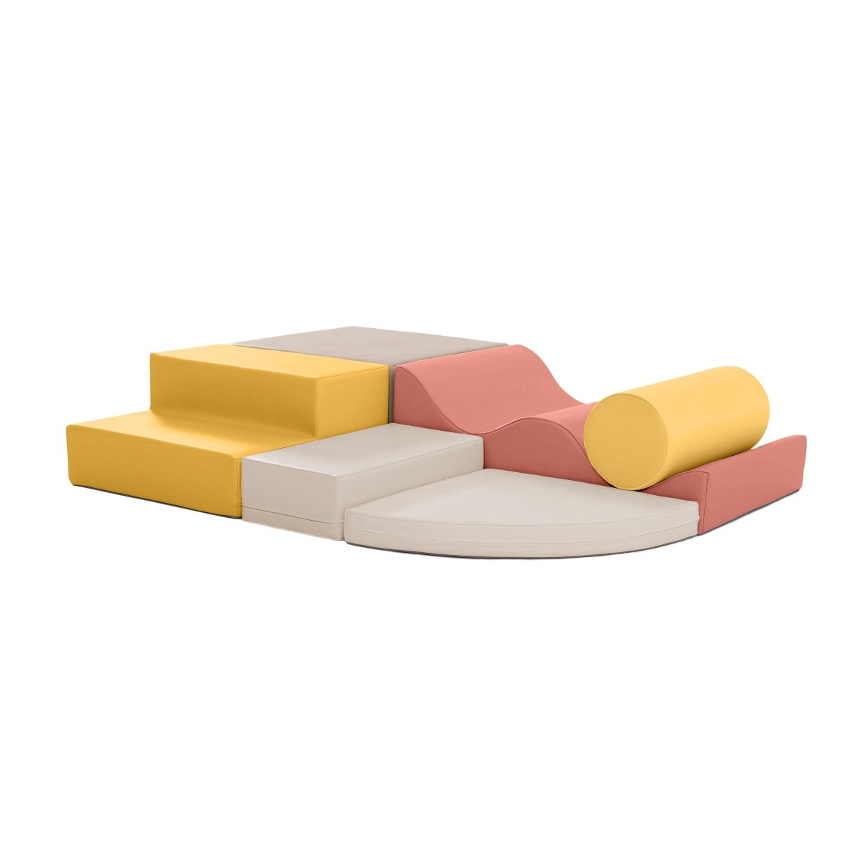 IGLU Explorer soft play set – pastel roze