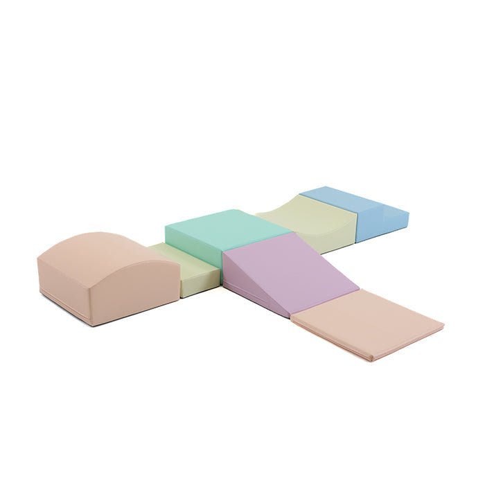 IGLU Little Crawler soft play kruiptunnel – licht pastel