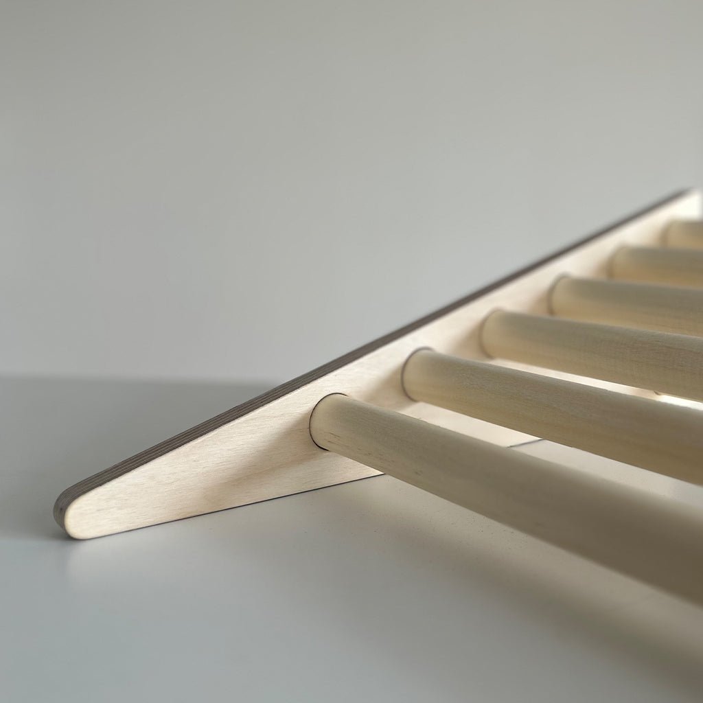 Houten kruipheuvel - trap 16 cm - kruipkist accessoire -