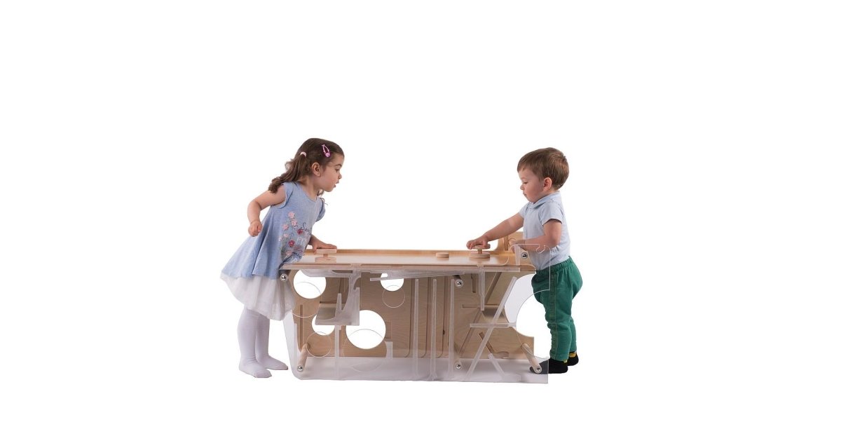 Leea's Tower XL – om te bouwen tot bureau voor twee kinderen