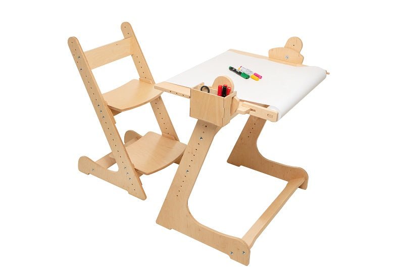 Montessori tekentafel set - Evolving kids desk -