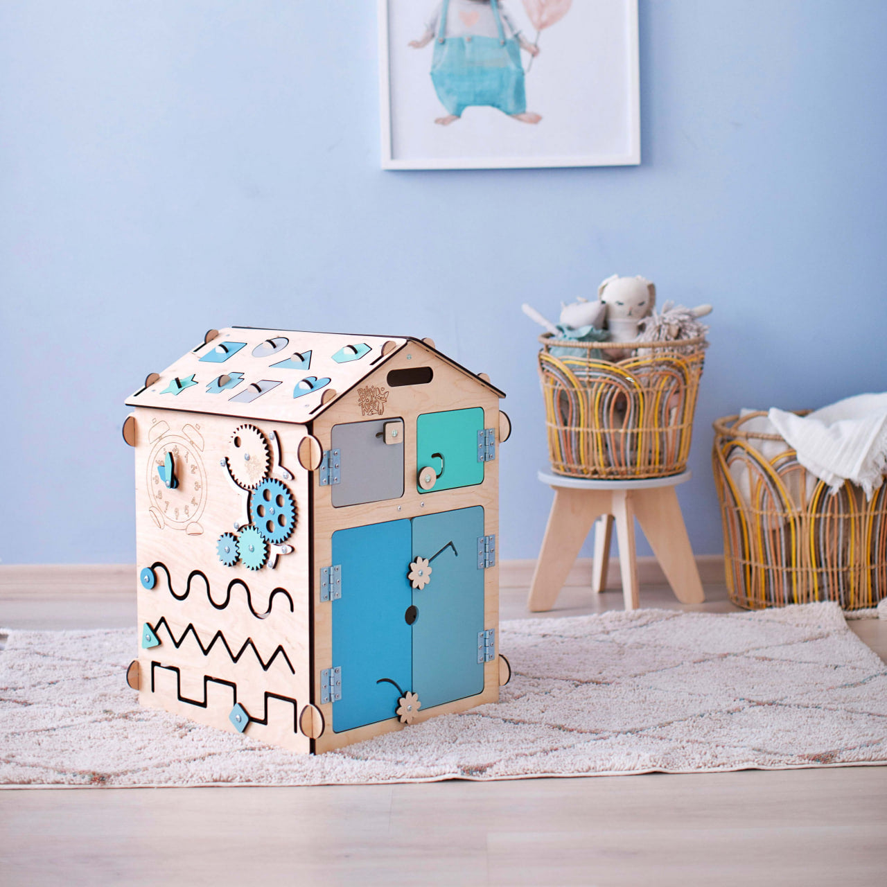Motorikwand Haus Natura Mint – Limitierte Edition