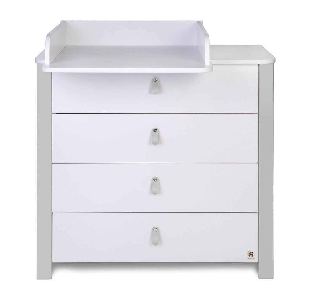YappyÉtude ledikant en commode in Skygrey