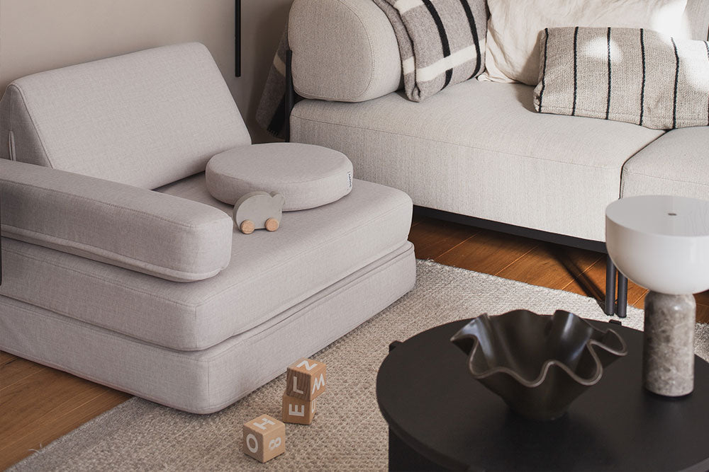 Shappy Armchair Original 80 cm — opgesteld als zitplek