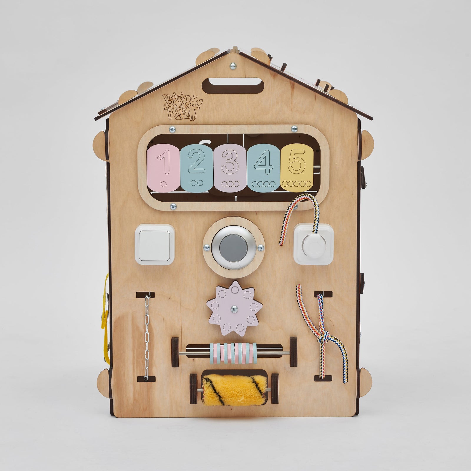 Activity Board Haus Natura Pastell – Limitierte Edition