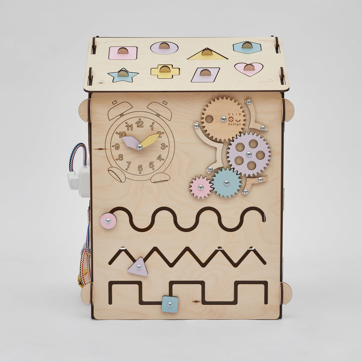 Activity Board Haus Natura Pastell – Limitierte Edition