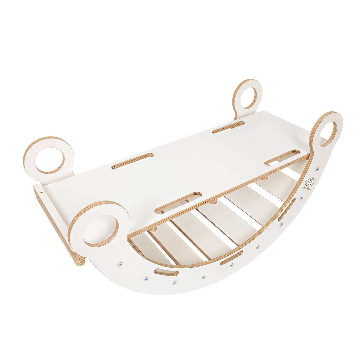 MeowBaby Dream Rocker wit met glijbaan