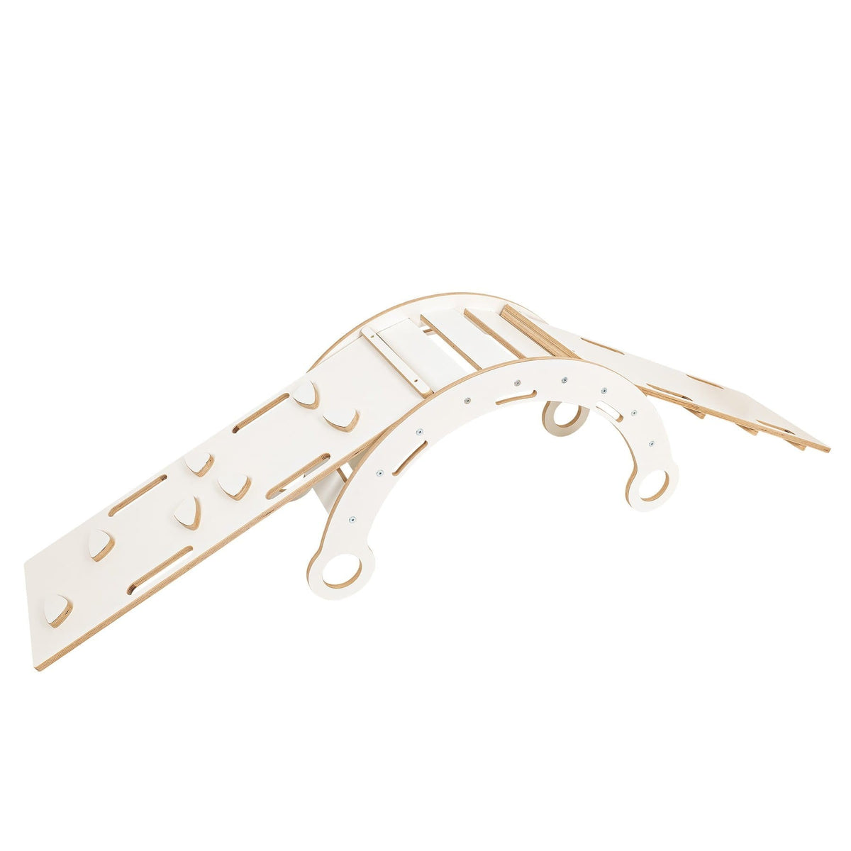 MeowBaby Dream Rocker wit met glijbaan en ladder