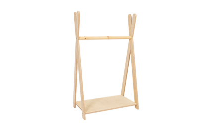 Tipi-Kleiderständer klein weiß