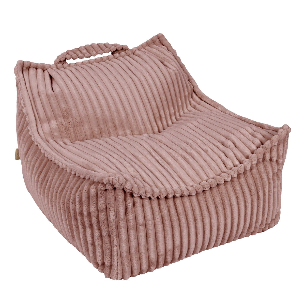MeowBaby Churros ribstof kinderzitzak oudroze