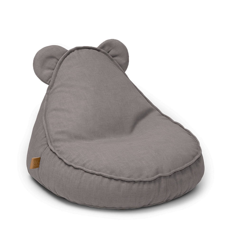 MeowBaby Outzy outdoor kinderzitzak met oortjes taupe