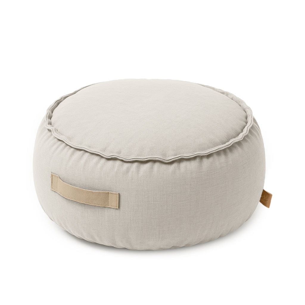 MeowBaby Outzy Zitzak — Oat Blush Beige