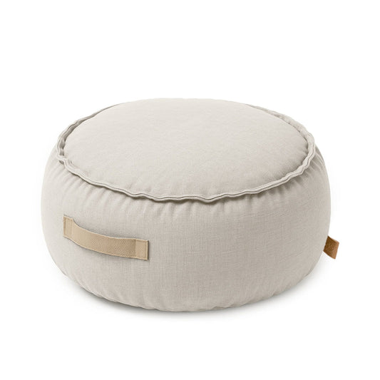 MeowBaby Outzy Zitzak — Oat Blush Beige