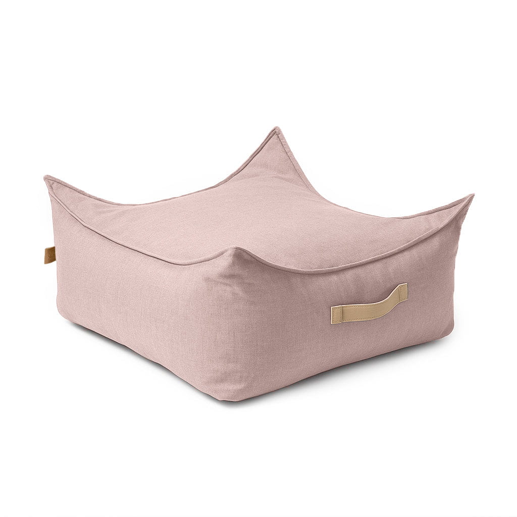 MeowBaby Outzy outdoor vierkante zitzak roze