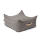 Outzy Square Puff, Drift Clay Taupe