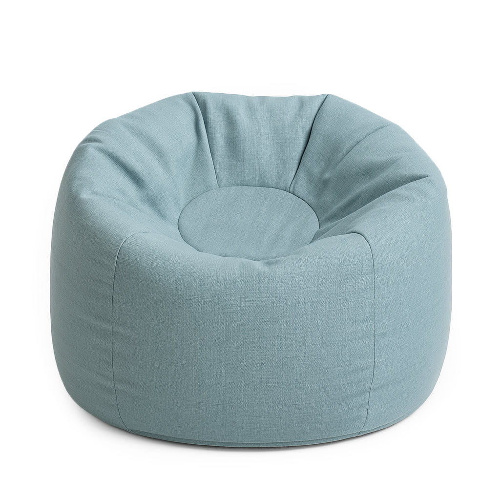 MeowBaby Outzy Floreo outdoor kinderzitzak blauw