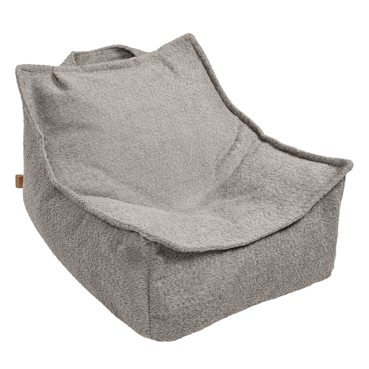 MeowBaby Boucle kinderzitzak beige detail