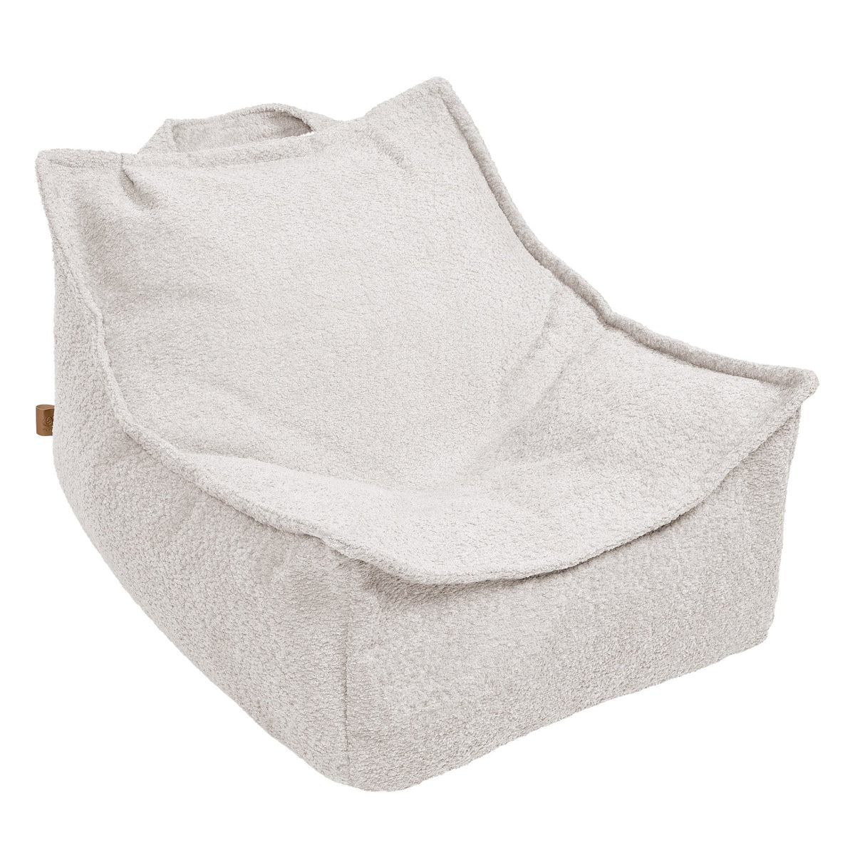 MeowBaby Boucle kinderzitzak champagne detail